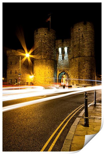 Canterbury - Westgate Towers Print by Ian Hufton