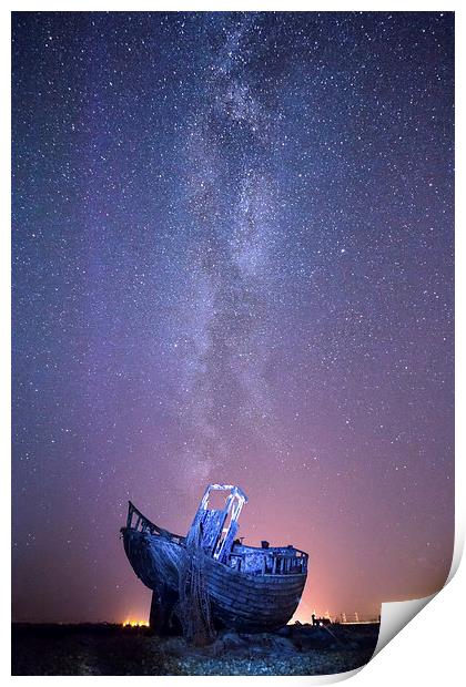  Dungeness Fishing Boat.  Print by Ian Hufton