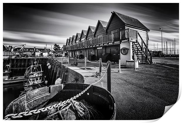  Whitstable Oysters Print by Ian Hufton