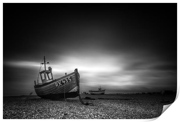 Dungeness Print by Ian Hufton