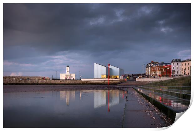 Margate Evening Print by Ian Hufton