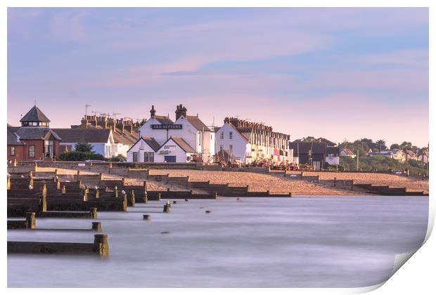Whitstable Bay Print by Ian Hufton
