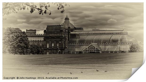 The Peoples Palace Print by John Hastings