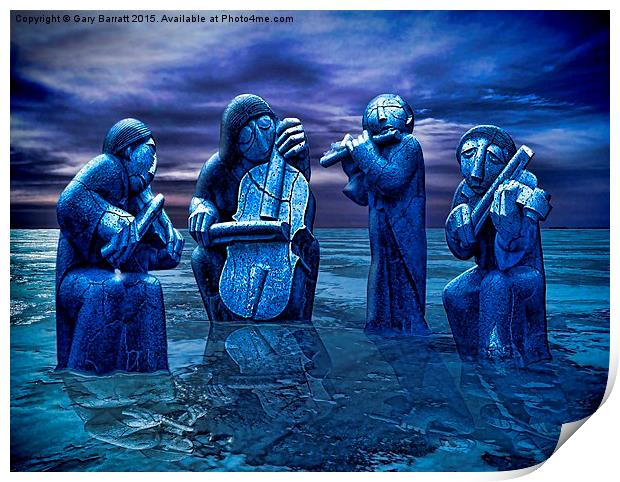  Music Frozen In Time Print by Gary Barratt