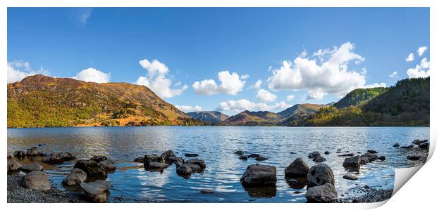 Ullswater, Cumbria Print by Maggie McCall