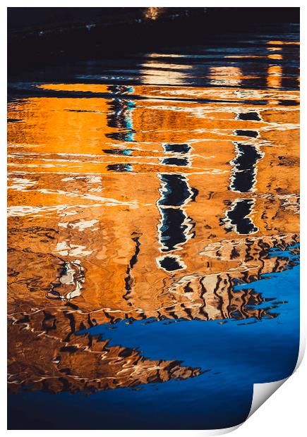 Venice Reflections. Print by Maggie McCall