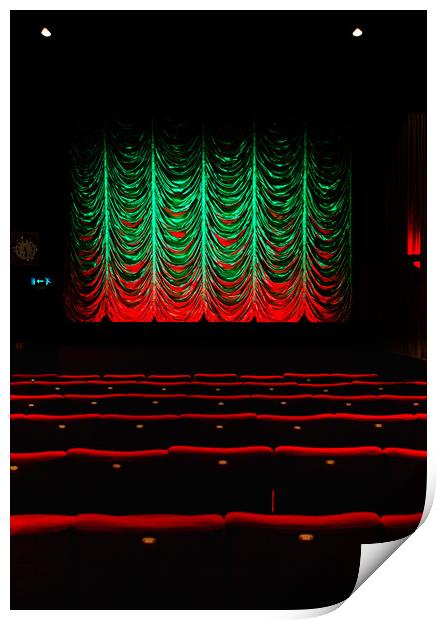 Bowness Cinema Print by Maggie McCall