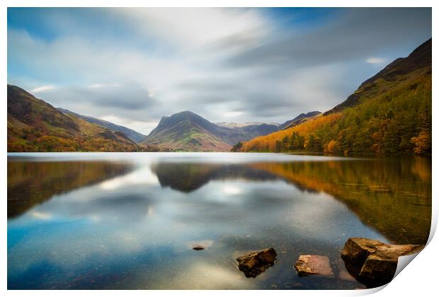 Buttermere Print by Maggie McCall
