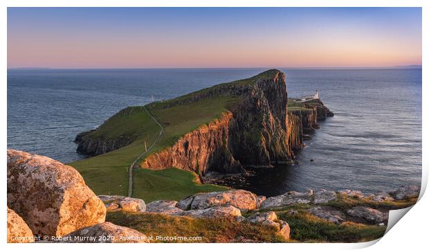 Neist Point Isle of Skye Print by Robert Murray