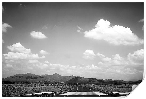 Payson Arizona Mountains Print by Isabel Antonelli