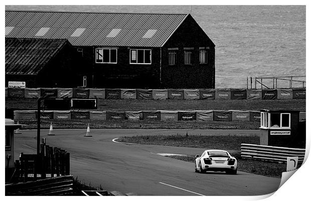Anglesey Track Day Round 2 Print by Roger Cruickshank