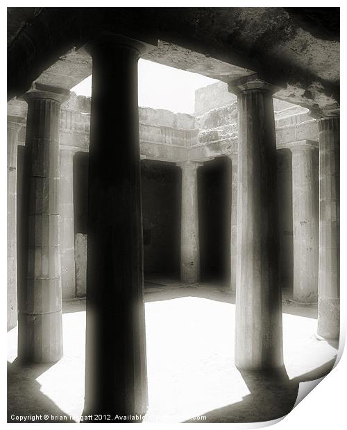 Pillars to Eternity Print by Brian  Raggatt