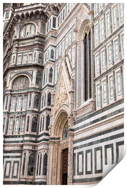 Cathedral of Santa Maria del Fiore Florence Print by Phil Crean