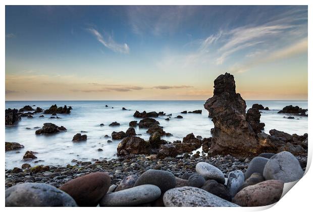 West coast dawn Tenerife Print by Phil Crean