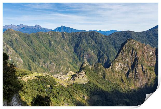 Machu Picchu Peru  Print by Phil Crean