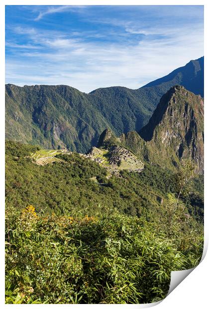 Machu Picchu Peru  Print by Phil Crean