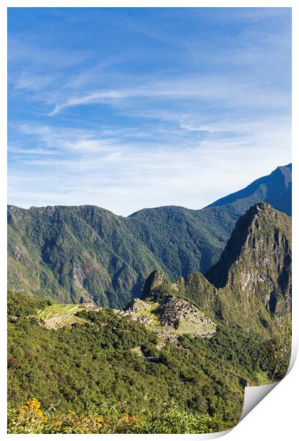 Machu Picchu Peru Print by Phil Crean