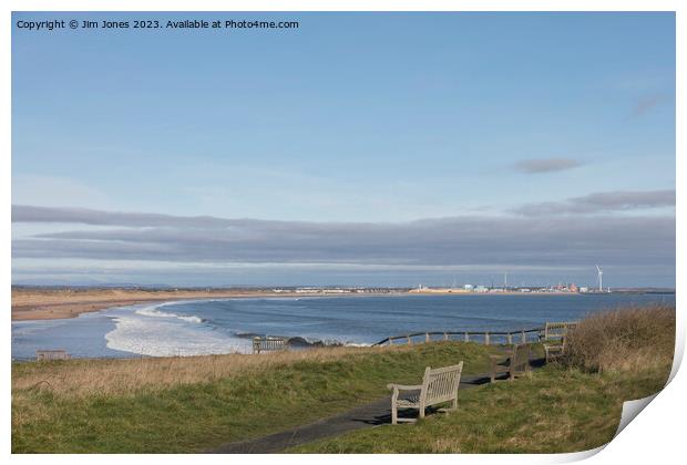 Take a seat and enjoy the view Print by Jim Jones