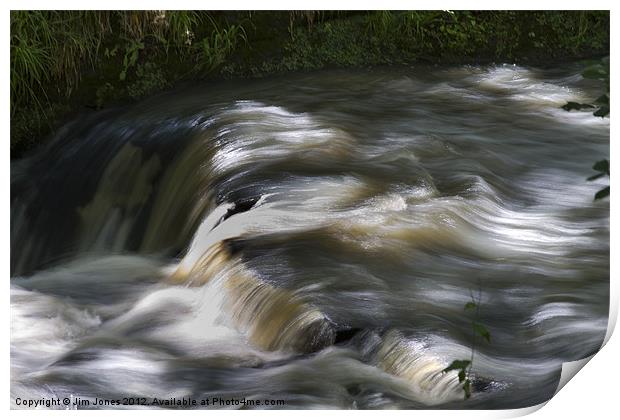 Sparkling Torrent Print by Jim Jones