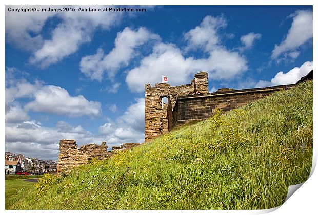  Tynemouth Priory Print by Jim Jones