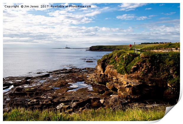 View from Rocky Island Print by Jim Jones