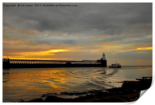 Early Departure Print by Jim Jones