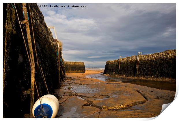Exit to the North Sea Print by Jim Jones