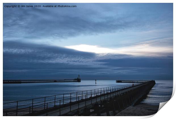 Bonny Blue Blyth Print by Jim Jones