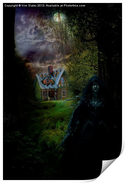 The Witch House Print by Kim Slater
