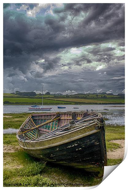 Tempestuous Alnmouth Print by Trevor Camp