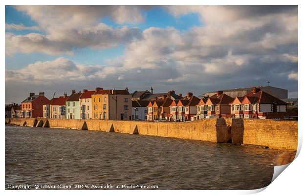 Hartlepool Town Wall Print by Trevor Camp