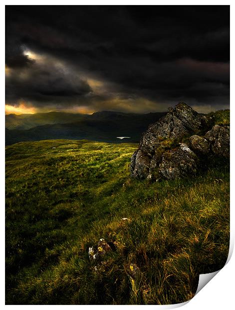 A view from great rigg Print by Robert Fielding