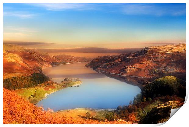 Serenity over Haweswater Print by Robert Fielding