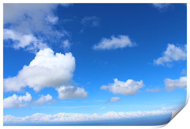 Vibrant Clouds Print by Ben Robinson