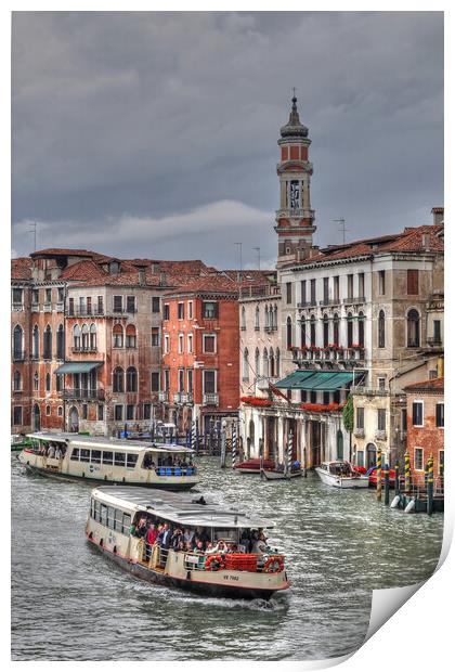 The Grand Canal Venice   Print by Diana Mower