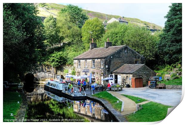 Marsden Tunnel End Standedge   Print by Diana Mower