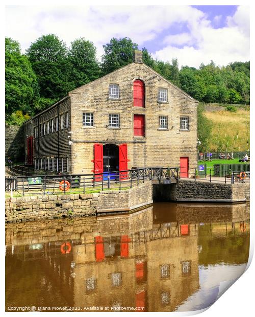 Standedge Visitor Centre Yorkshire Print by Diana Mower