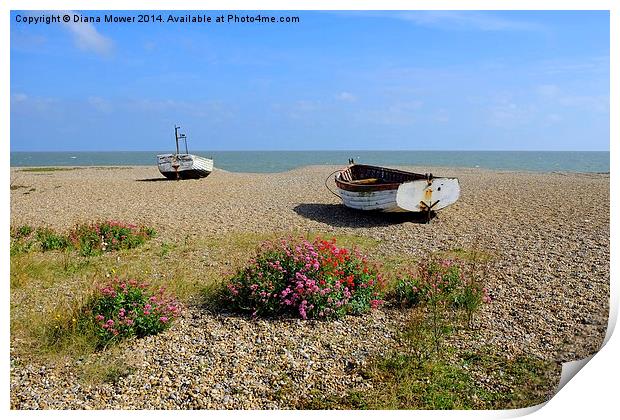  Aldeburgh Print by Diana Mower