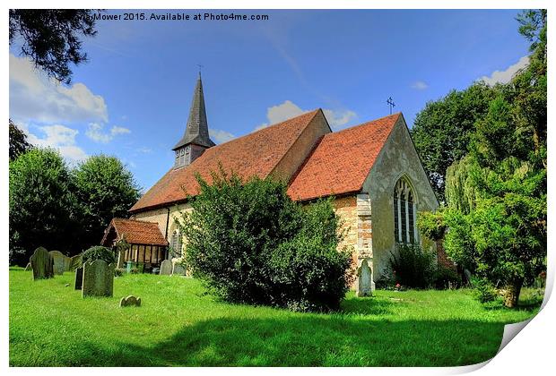 Cressing All Saints  Print by Diana Mower