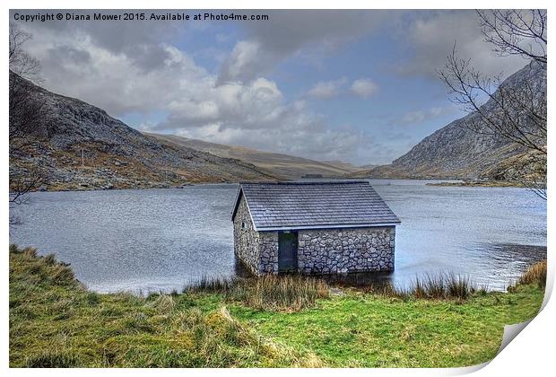  Llyn Ogwen  Print by Diana Mower