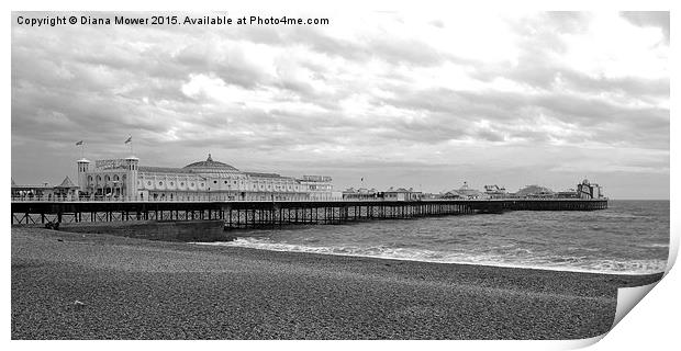  Brighton Pier  Print by Diana Mower