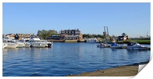 Oulton Broad Suffolk Print by Diana Mower