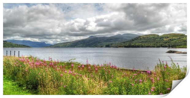 Loch Katrine Print by Diana Mower