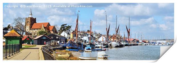 Maldon Essex  Print by Diana Mower