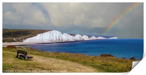 Seven Sisters Rainbow Print by Diana Mower
