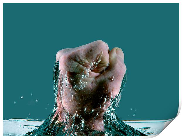 Power of water Print by Shane Lewis