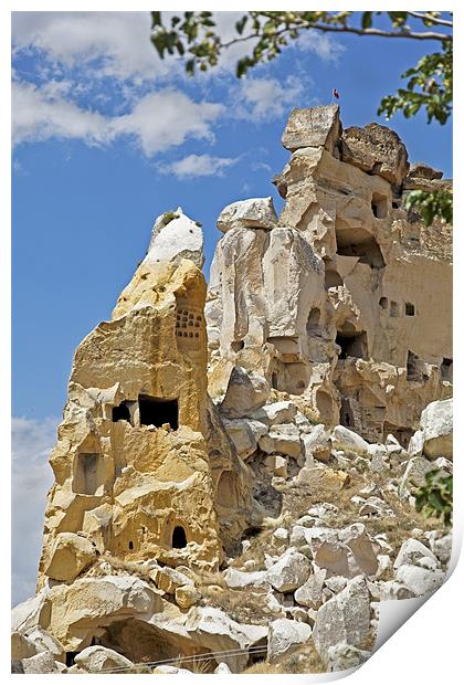 Limestone caves architecture Print by Arfabita  