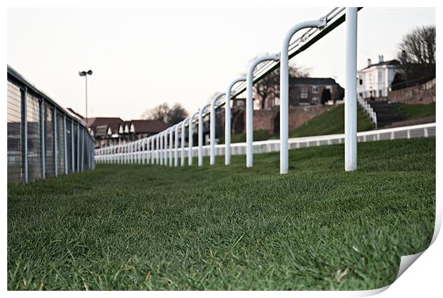 Chester Racecourse Print by Ben Welsh