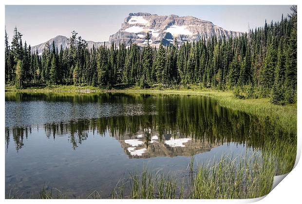 Summit Lake Print by World Images