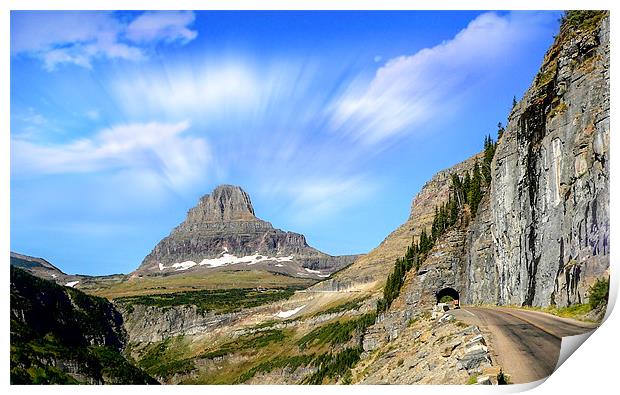 Going to the Sun Road Print by World Images